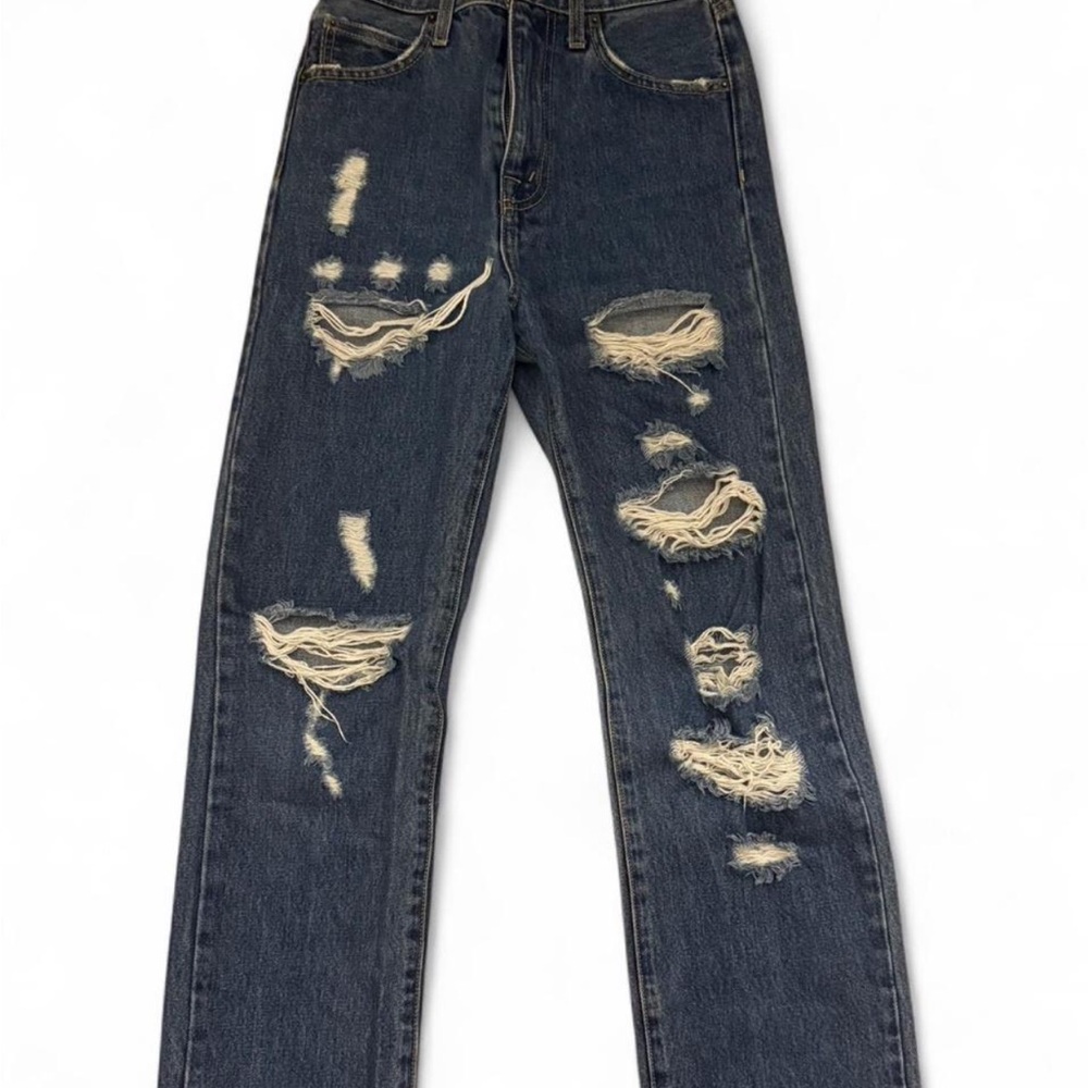 Vintage CARMAR Distressed Blue Jeans